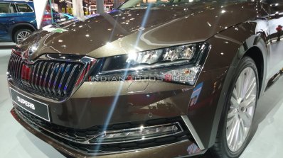 2020 Skoda Superb Facelift Headlamp Auto Expo 2020