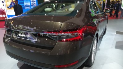 2020 Skoda Superb Facelift Rear Three Quarters Rig