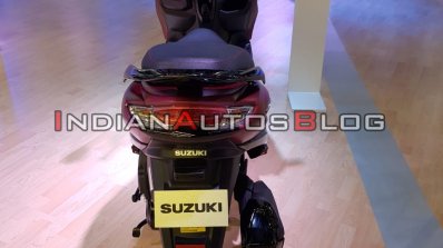 Bs Vi Suzuki Burgman Street Red Auto Expo 2020 Rea