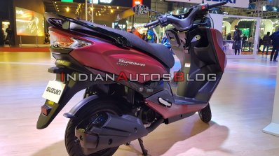 Bs Vi Suzuki Burgman Street Red Auto Expo 2020 Rig