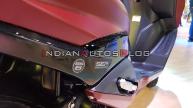 Bs Vi Suzuki Burgman Street Red Auto Expo 2020 Sid