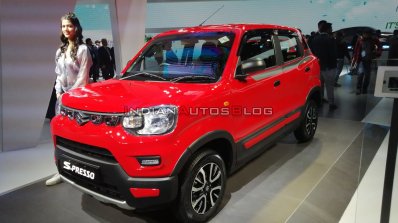 Maruti S Presso Cng Front Three Quarters Auto Expo