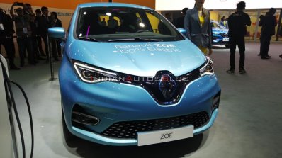 Renault Zoe Ev Front At Auto Expo 2020