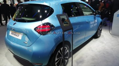 Renault Zoe Ev Rear Three Quarters Right Side At A