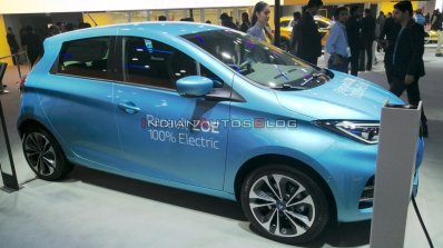 Renault Zoe Ev Side Auto Expo 2020