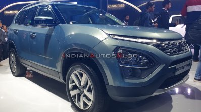 Tata Gravitas Front Three Quarters Auto Expo 2020