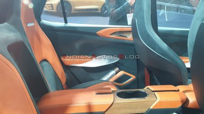 Skoda Vision In Suv Interior Rear Seats Auto Expo