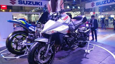 Suzuki Katana Front Three Quarters Auto Expo 2020