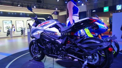 Suzuki Katana Rear Three Quarters Auto Expo 2020