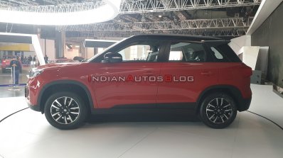 2020 Maruti Vitara Brezza Facelift Red Black Profi