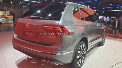 Vw Tiguan Allspace Rear Three Quarters Auto Expo 2