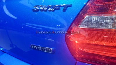 Suzuki Swift Hybrid Hybrid Bootlid Badge Auto Expo