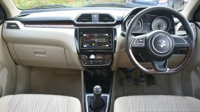 2017 Maruti Dzire Dashboard Manual First Drive Rev