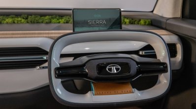 Tata Sierra Ev Concept Steering Wheel