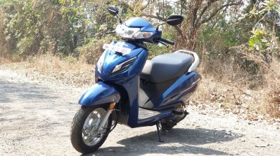 Honda Activa 6g Review Images Front Three Quarters