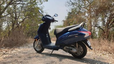 Honda Activa 6g Review Images Rear Three Quarters