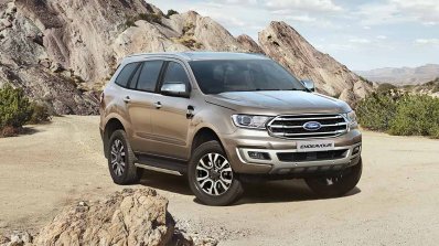 Bs Vi 2020 Ford Endeavour Front Three Quarters