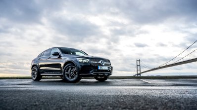 2020 Mercedes Glc Coupe Facelift Front Three Quart