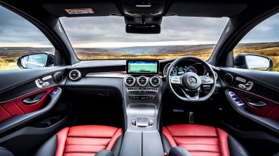 2020 Mercedes Glc Coupe Facelift Interior Dashboar
