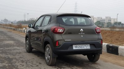 2019 Renault Kwid Review Images Front Rear Quarter