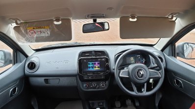 2019 Renault Kwid Review Images Interior Dashboard