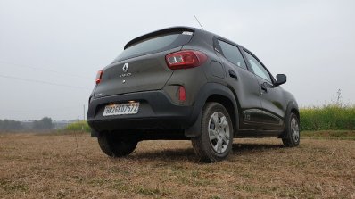 2019 Renault Kwid Review Images Rear Three Quarter