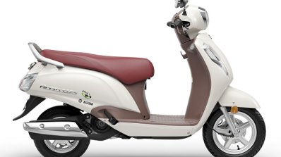 Bs Vi Suzuki Access 125 Right Side White