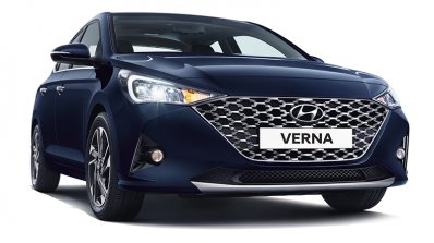 2020 Hyundai Verna Facelift Front Three Quarters