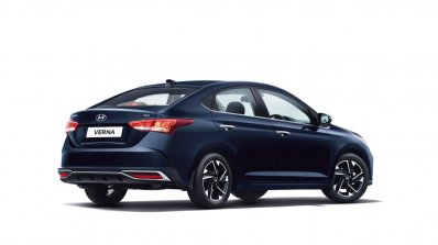 2020 Hyundai Verna Facelift Rear Three Quarters