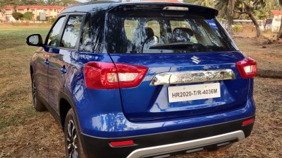 2020 Maruti Vitara Brezza Facelift Rear Three Quar