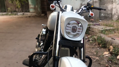 Modified Royal Enfield Bullet Headlight