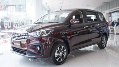 2020 Suzuki Ertiga Front Three Quarters Showroom I