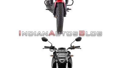 Bajaj Dominar 250 Vs Suzuki Gixxer 250 Front