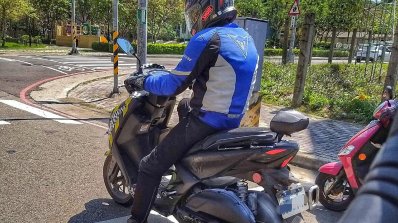 Yamaha Cygnus X 125 Protoype Rear Three Quarter