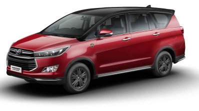 Toyota Innova Crysta Leadership Edition Front Thre