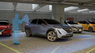 Nissan Ariya Concept Parking Bay
