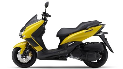 Yamaha Majesty S Left Side Yellow