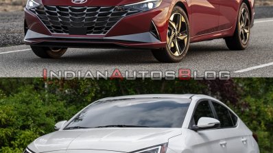 2021 Hyundai Elantra Vs 2019 Hyundai Elantra Front