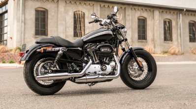 2020 Harley Davidson 1200 Custom Rear Three Quarte