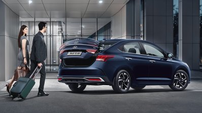 2020 Hyundai Verna Facelift Rear Three Quarters Sm