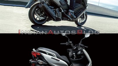 Yamaha Nmax 155 Vs Yamaha Majesty S Rear Three Qua
