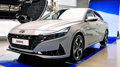 2021 Hyundai Elantra Front Three Quarters Launch