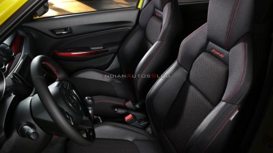 Suzuki Swift Sport Hybrid Front Seats