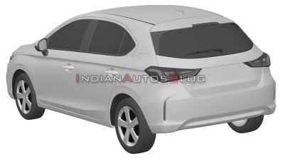 Honda City Hatchback Rear Three Quarters Iab
