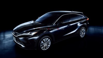 2020 Toyota Harrier Front Three Quarters Elevated
