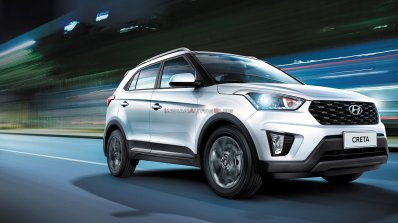 2020 Hyundai Creta Russia Facelift Front Three Qua