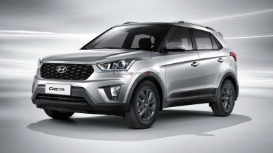 2020 Hyundai Creta Russia Facelift Front Three Qua