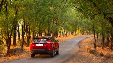 2020 Tata Harrier Review Images Rear Three Quarter