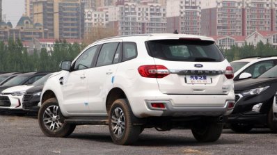 Ford Everest 2 3 Petrol Rear Three Quarters