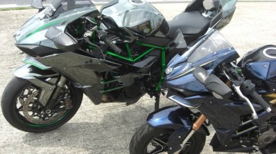 Modified Kawasaki Z125 With Ninja H2